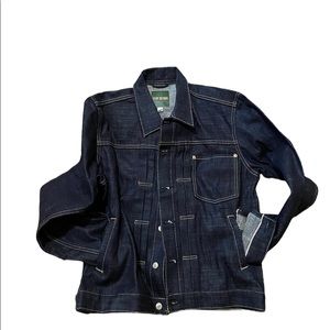 Pot meets pop denim jacket